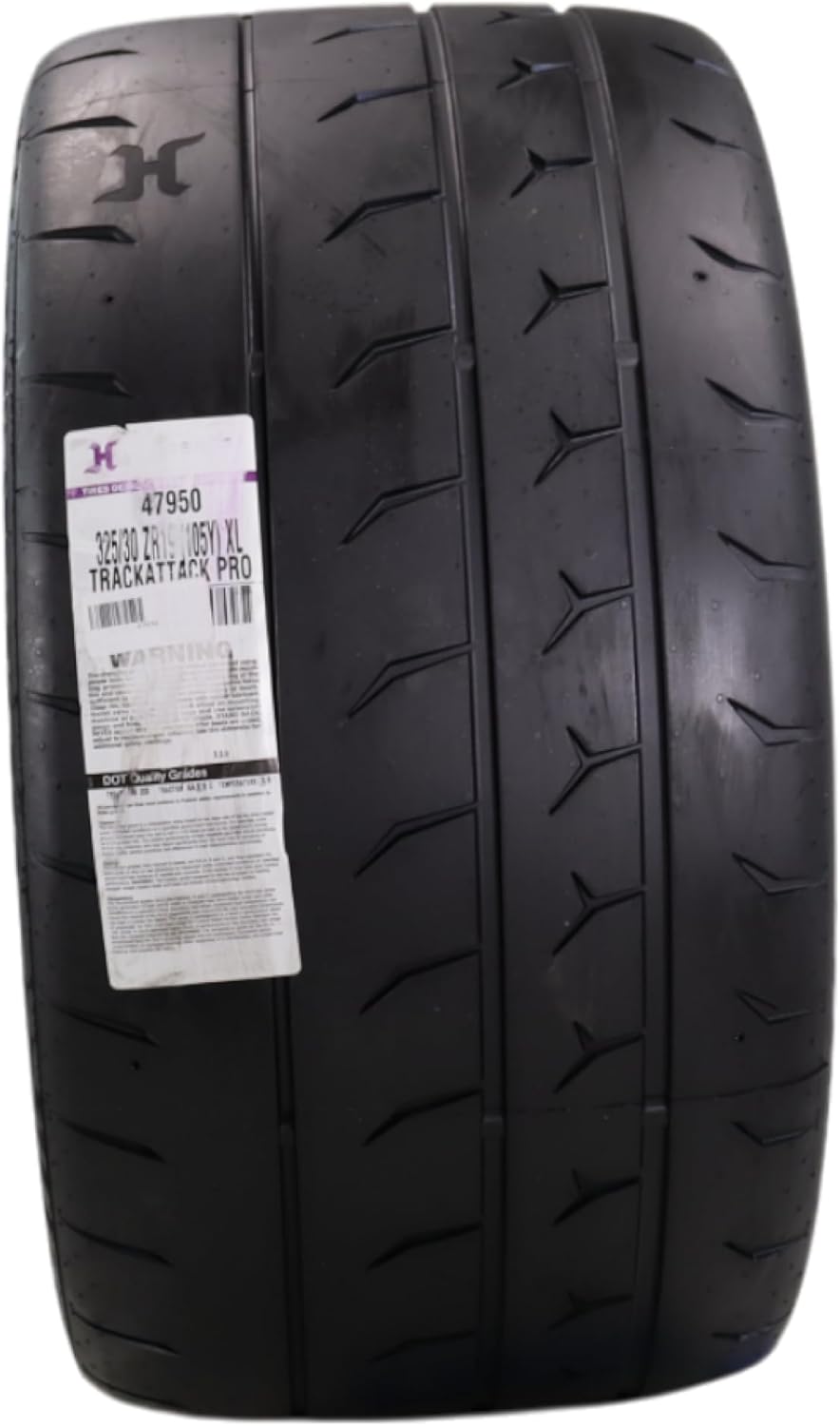 Hoosier TrackAttack Pro Racing Tire 325/30ZR19 105Y XL - High Performance Car Tire Engineered for Track and Street Racing with Hoosier Keychain Made in the USA (2 Pack)