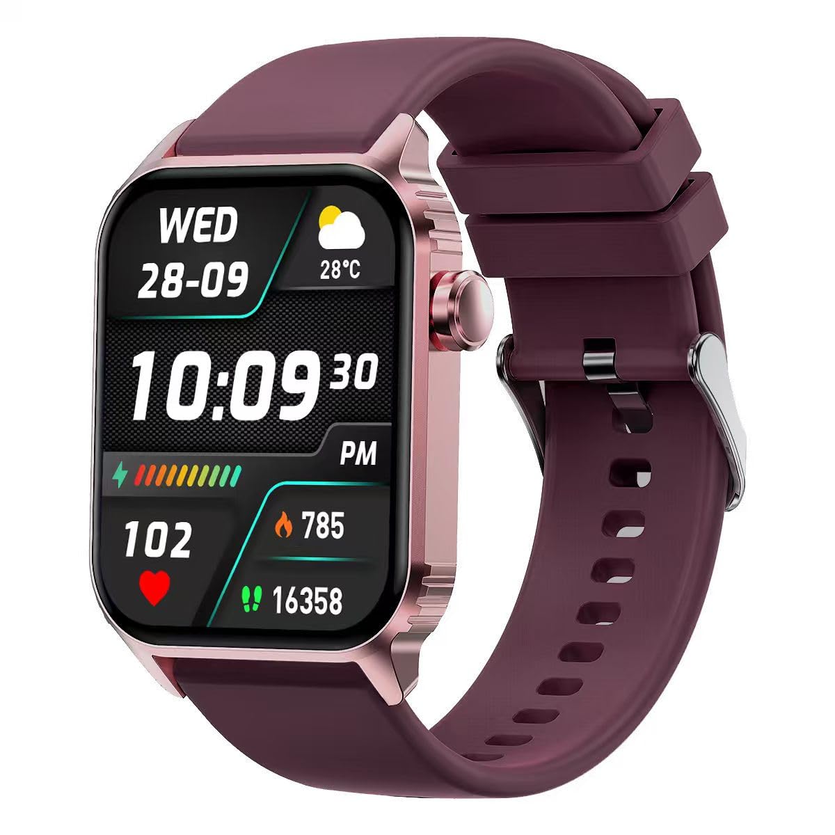 Smart Watch for Men, 120+ Sports Modes Smartwatch with 1.83" HD Touchsreen, Sleep Monitor, IP67 Waterproof, Bluetooth Call & Music Control Fitness Watch for iPhone/Android — view 8