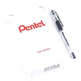 Pentel Arts Hybrid Technica 0.6 mm Pen, Fine Point, Black Ink, Box of 12 (KN106-A) – view 1