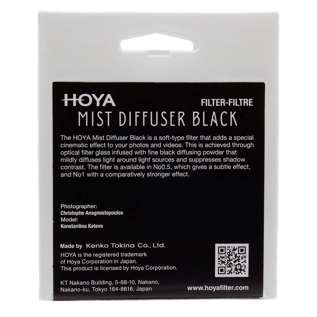 HOYA Mist Diffuser Black Filter N°0.5 ø72mm