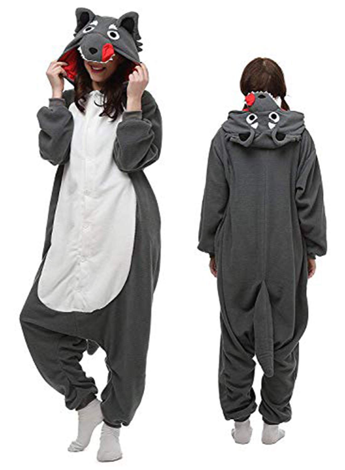 Wisdom Unicorn Adult animal pajamas sleepwear, unisex role-playing, one piece sleepwear, Christmas and Halloween costume