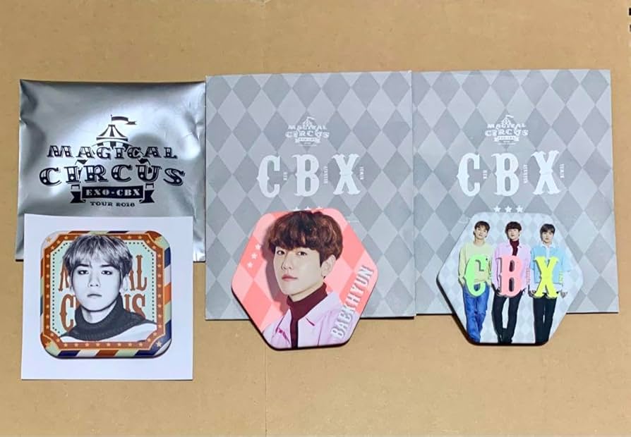 EXO BAEKHYUN 缶バッジ