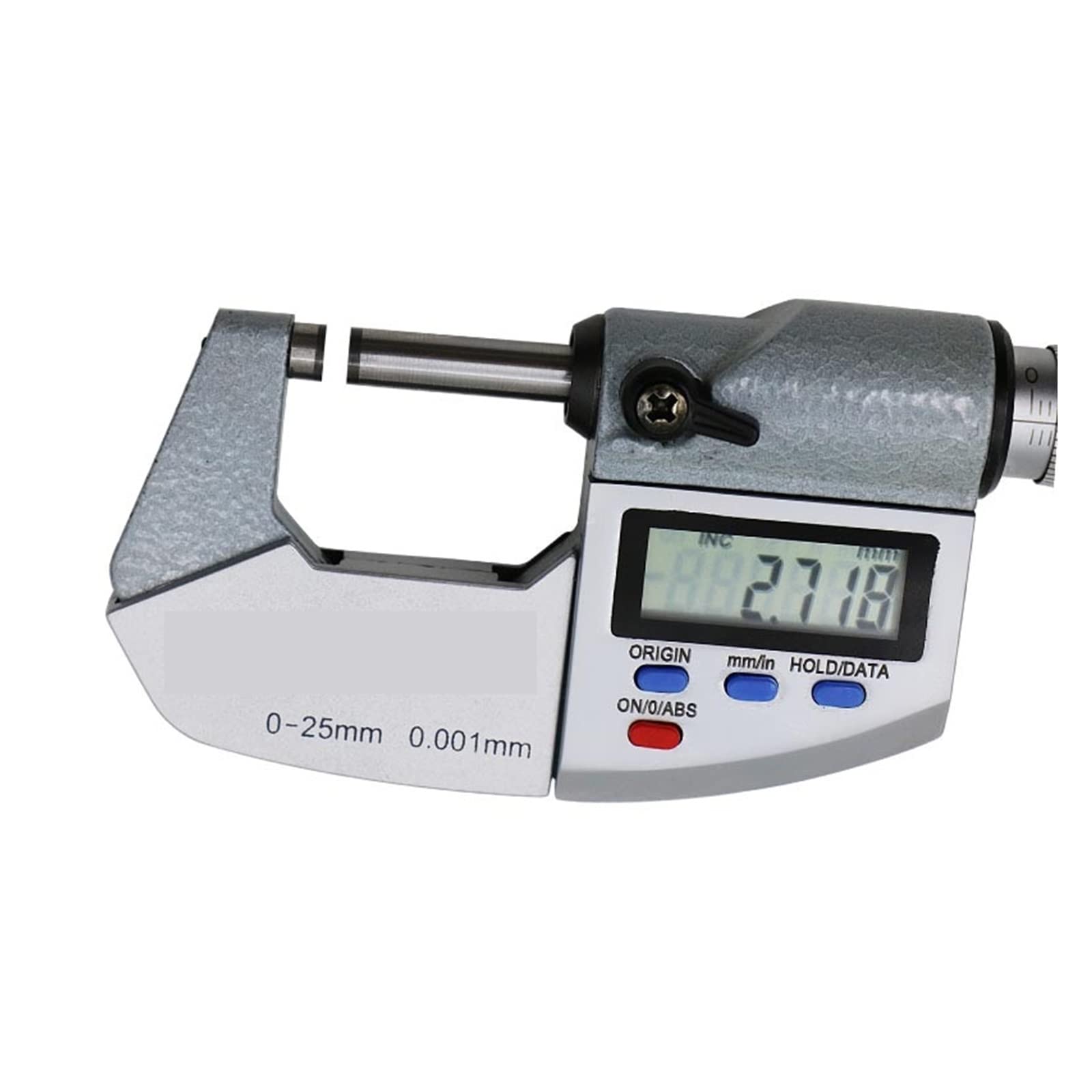 Micrómetro Exterior Digital 0-25 mm Micron Digital Outside Micrómetro Herramientas de medición Digital 0.001(25-50mm)