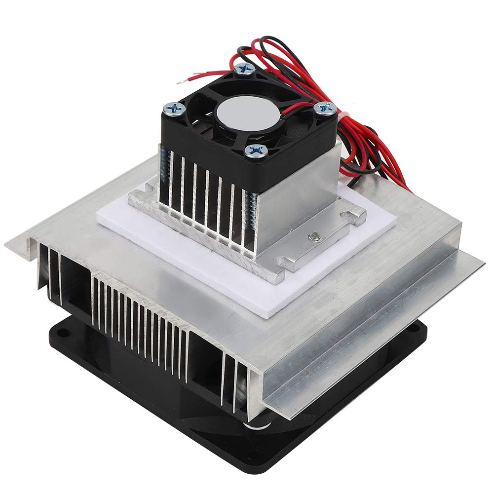 Horoper 12V Semiconductor Cooler, Semiconductor Refrigeration Chip High-Efficiency Refrigeration Equipment Kit Accessories 12V