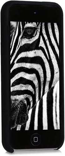 Miniatura 2 de kwmobile Funda de silicona TPU compatible con Apple iPod Touch 6G  7G (6 y 7 generación), funda protectora suave y flexible, color negro