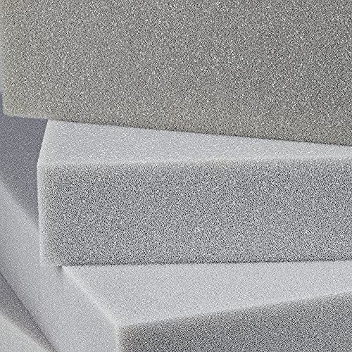 SEEBAUER living® Schaumstoffplatte MEDIUM rund | RG35/40 | Auflage für Möbel und Palettenmöbel | Rundes Schaumkissen aus PU-Schaum | Formstabil und langlebig | 30 x 4,0 cm
