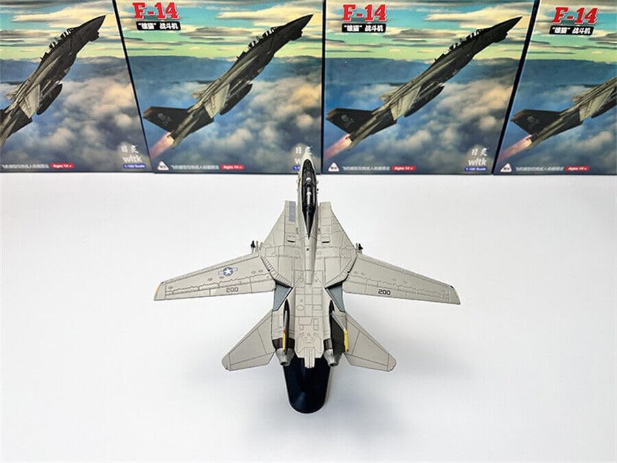 Wltk 1:100 F-14A VF-84 Variable-Sweep Wing Diecast Model New in Stock