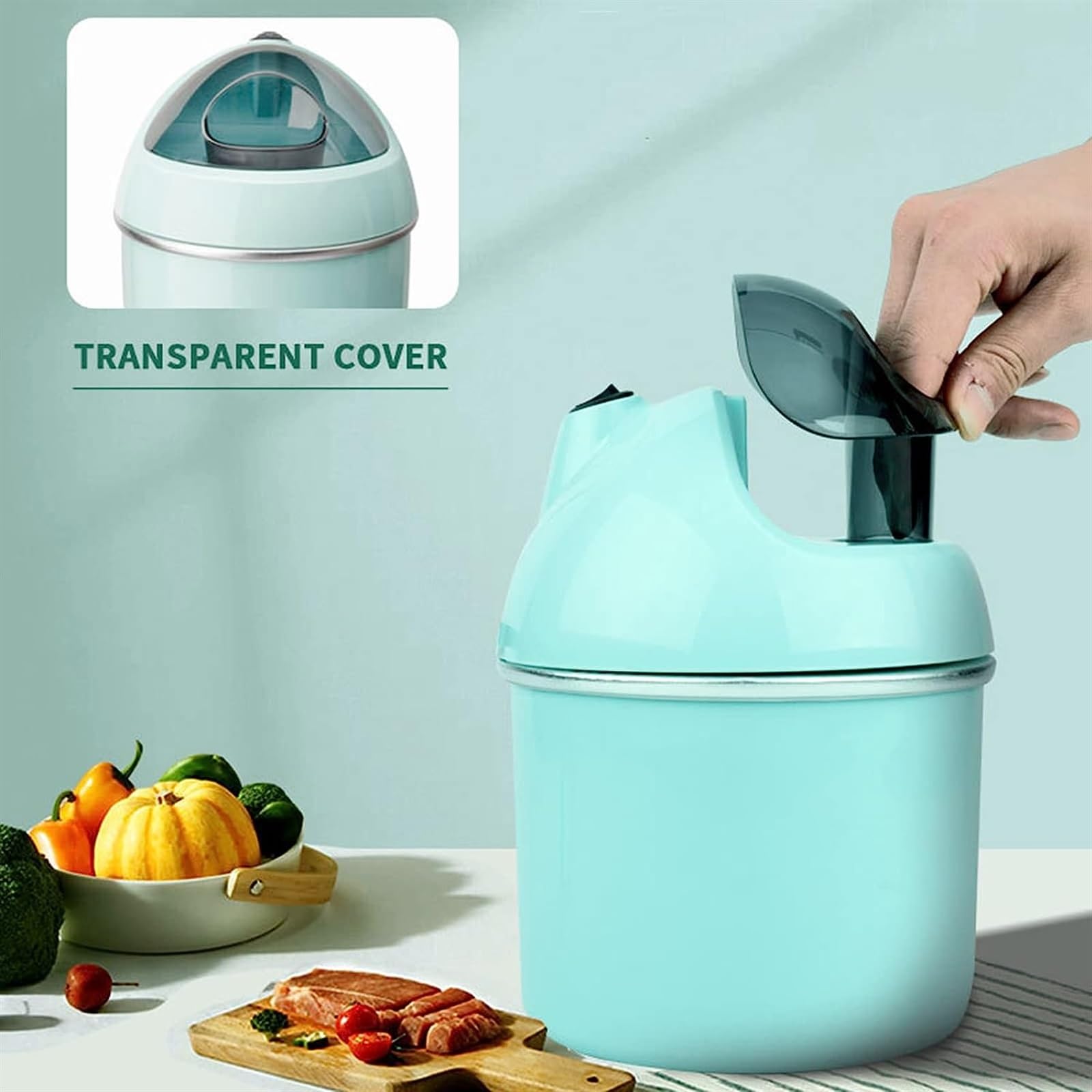 Máquina para hacer helados, máquina para hacer helados para niños, máquina para hacer postres de frutas, máquina eléctrica para hacer helados para el hogar, operación simple con un solo toque, bajo