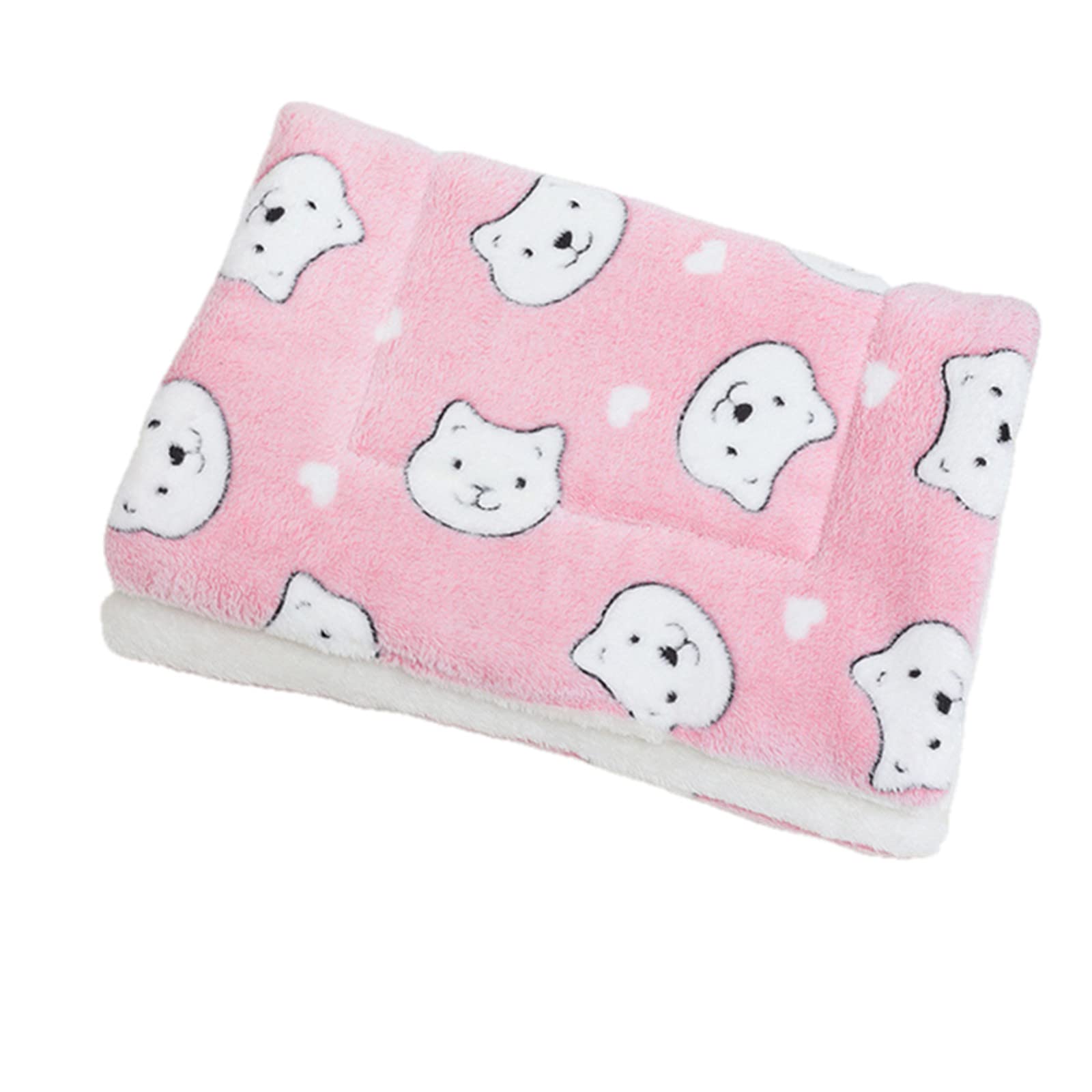 Couverture pour chien accessoires animaux mat de couchage chat rose
