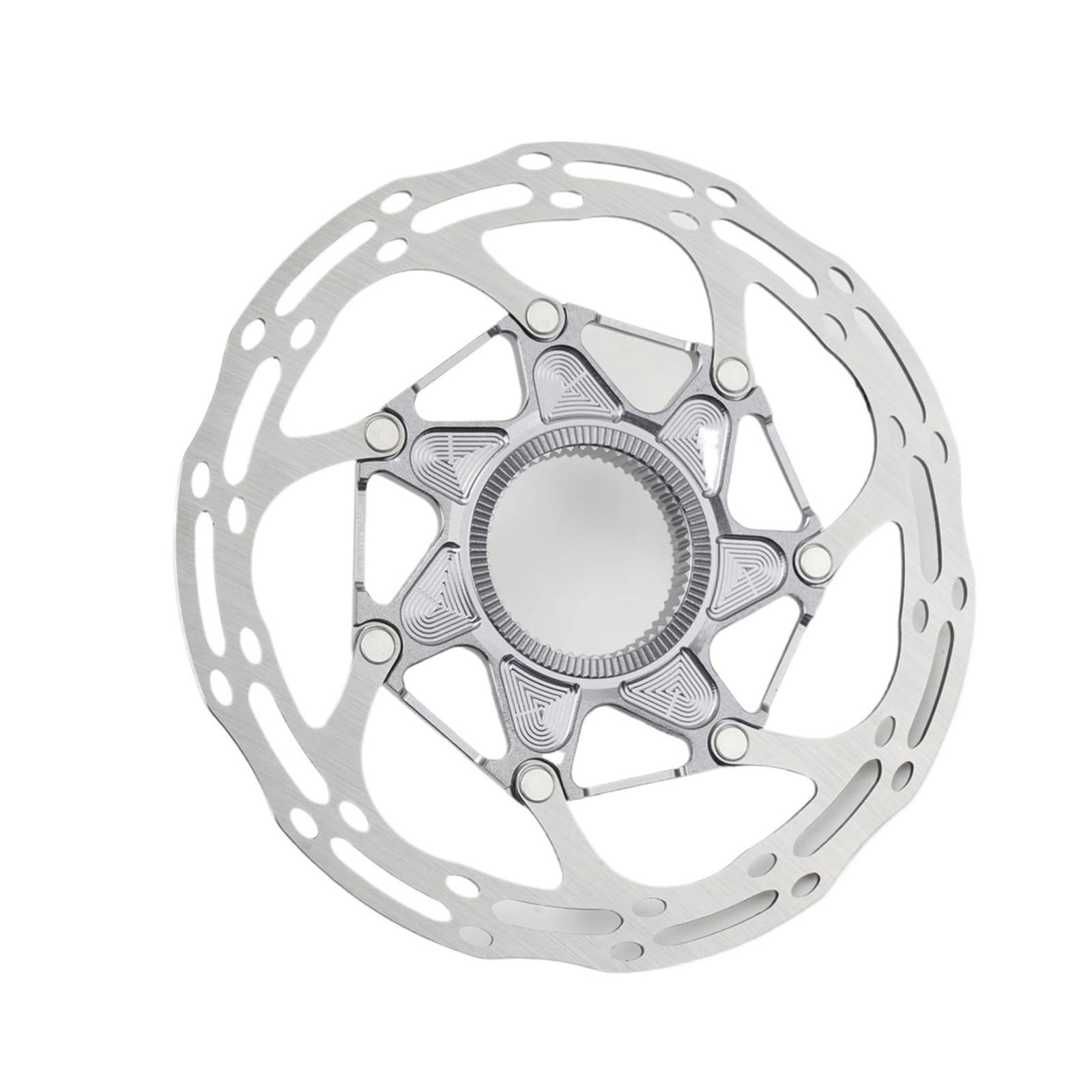 Generisch Fahrrad-Center-Lock-Scheibenrotor – 140/160 mm Hohle Wärmeableitung for Rennrad- und Mountainbike-Bremszubehör,Teile