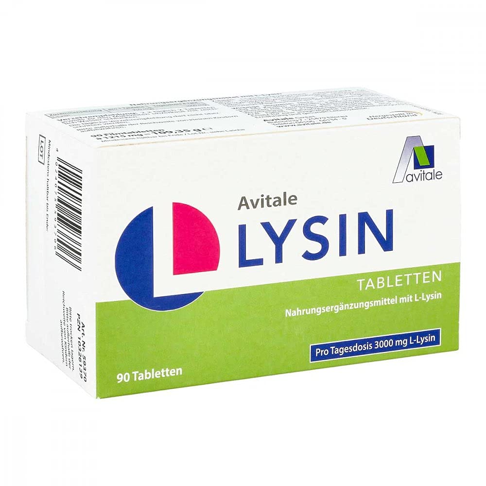 L-lysin Tabletten bei Lippenherpes 750 mg 90 stk