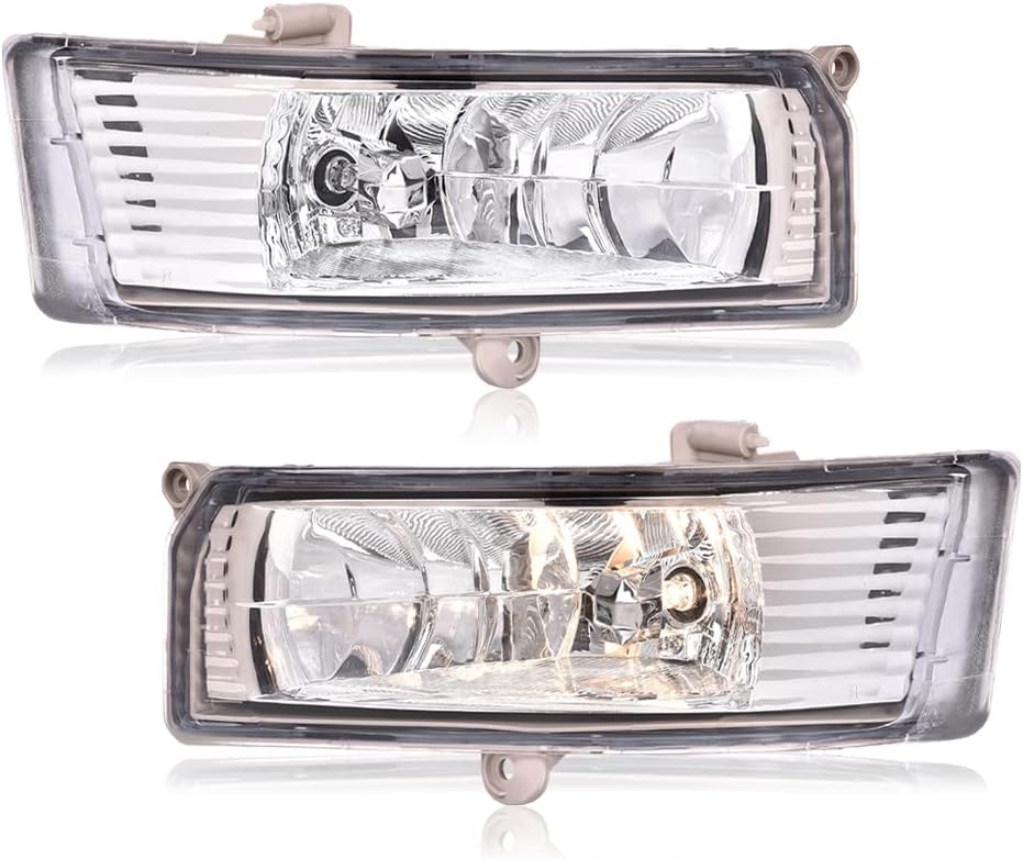 PIT66 Front Bumper Fog Lights, Compatible with 2005-2006 Toyota Camry Bumper Fog Lights Driving Lamps Assembly Driver & Passenger Side Left/Right FL-TCAM05, TO2593120, 8122006040, TO2592120