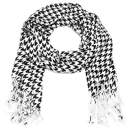 Falari Women's Woven Reversible Pashmina Shawl Wrap Scarf 80" x 27"2