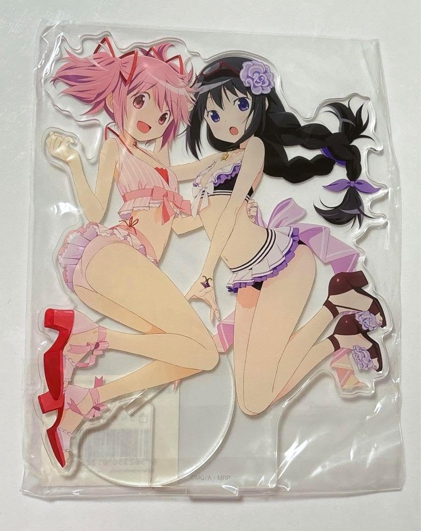希少 限定 まどかマギカ BIGアクリルスタンド 鹿目まどか 暁美ほむら 水着 まどかマギカ BIGアクリルスタンド 鹿目まどか 暁美ほむら 水着