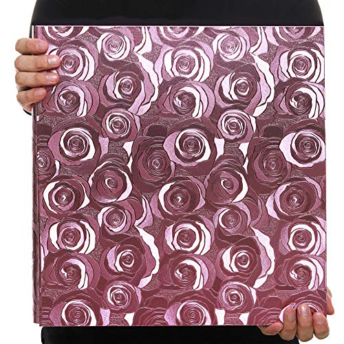 Xerhnan Leather Cover Photo Album 600 Pockets Hold 4x6 Photos(Rosy Pink)