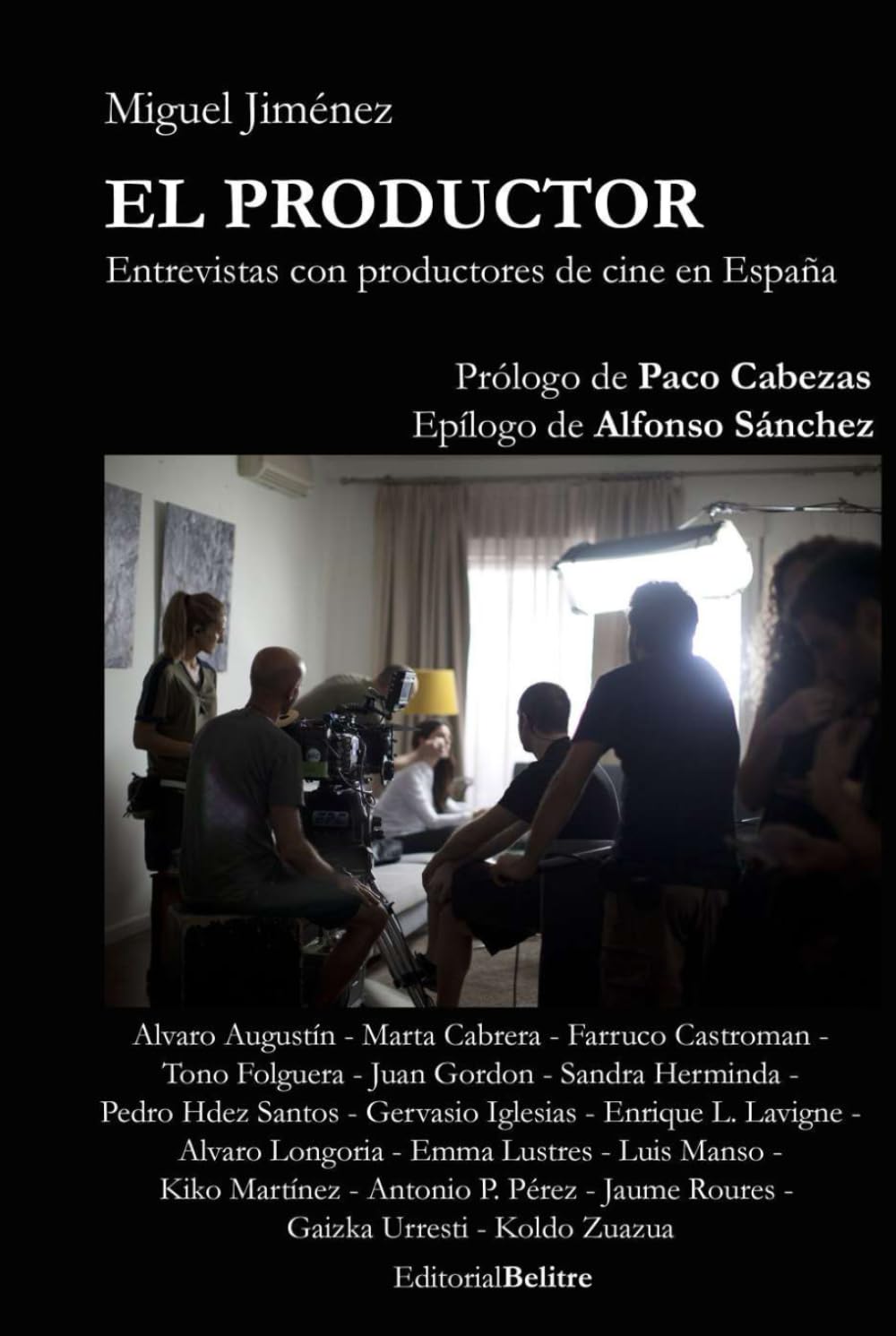 Livre El productor interviews cinéma Espagne pour étudiants et cinéphiles