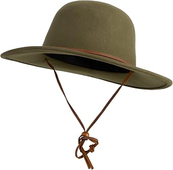 Jeanne Simmons Round Crown Wool Felt Hat