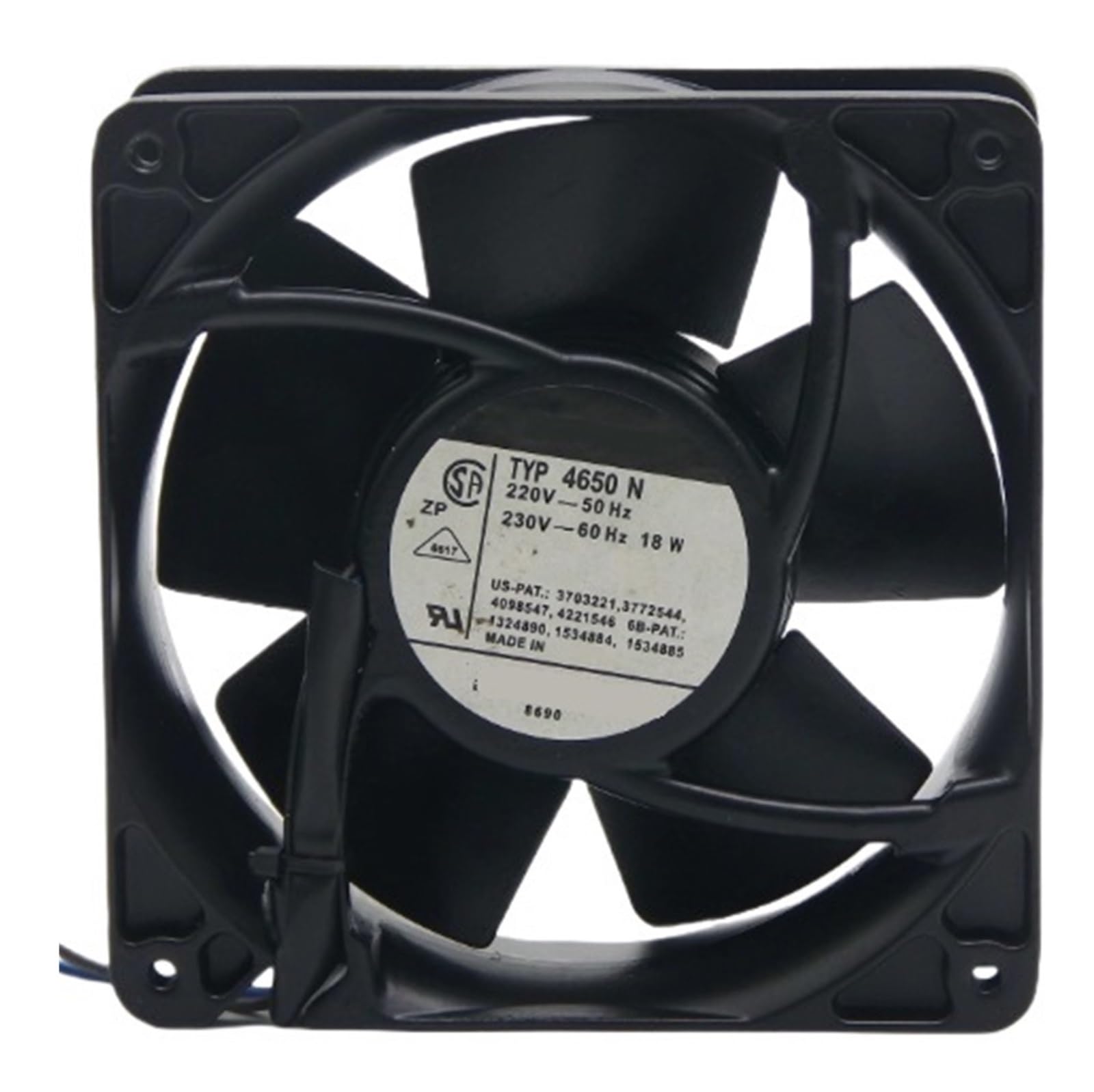 LZIKKGKI 12038 TYP4650N 220V 18W Cooling Fan