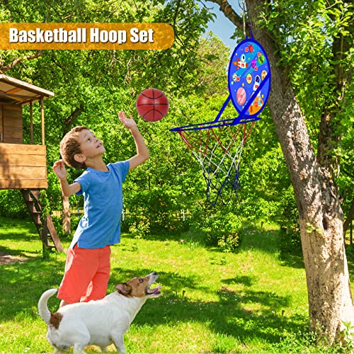 14" Dart Board For Kids, Basketball Hoop For Kids Toddlers, Sports & Outdoor Play Toys, Kids Toys, Boy Toys, Birthday Gift Toy For 3 4 5 6 7 8 9 10 11 12 Year Old Boys Girls, Easter Gifts Party Favors #TOP2
