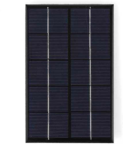 Dyna-Living Panel Solar 5V 2W Panel Solar Kit Monocristalino Flexible Paneles Solares para el Hogar