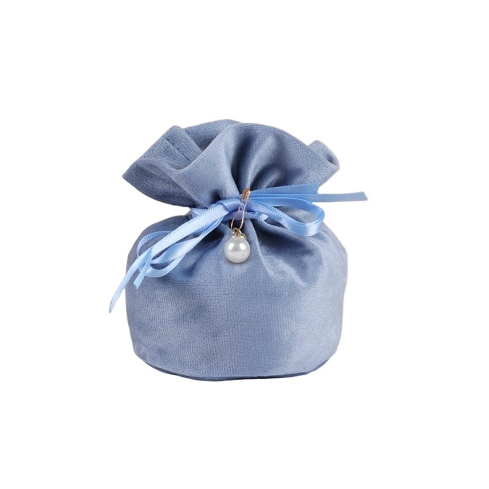 Pochette velours mariage baptême | Sachet bonbon et contenant dragées 20 PCS