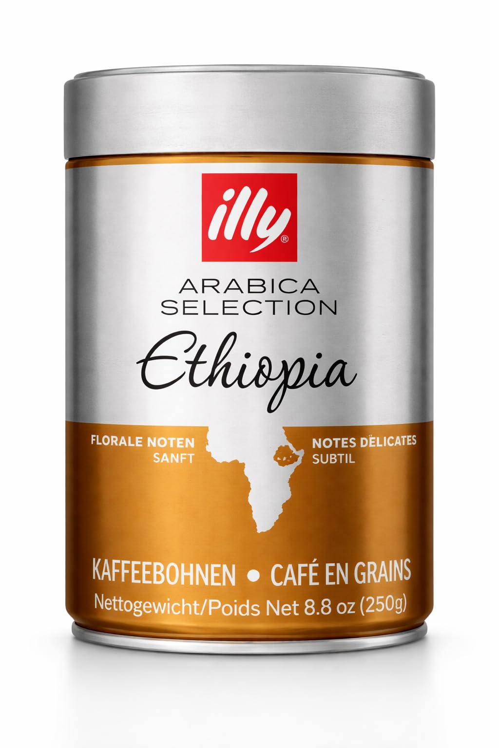 Illys Arabica Selection Ethiopia Whole Bean Coffee Floral Notes Smooth Taste Premium Roasted Coffee Beans Rich Aroma for Espresso Filter Coffee 250g (Imported) From Biteza-picture-19