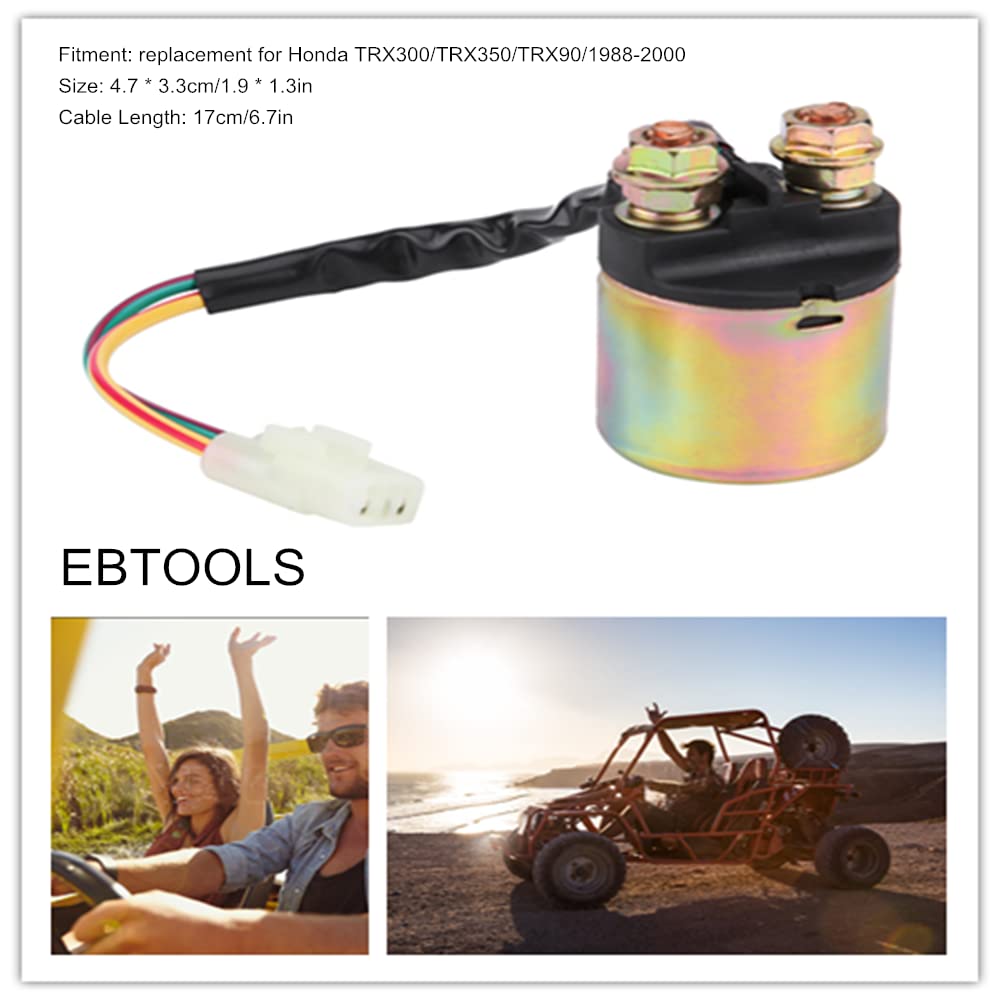 Elerose - Relè di avviamento per moto, relè di avviamento, interruttore magnetico relè di avviamento magnetico per motorino di avviamento