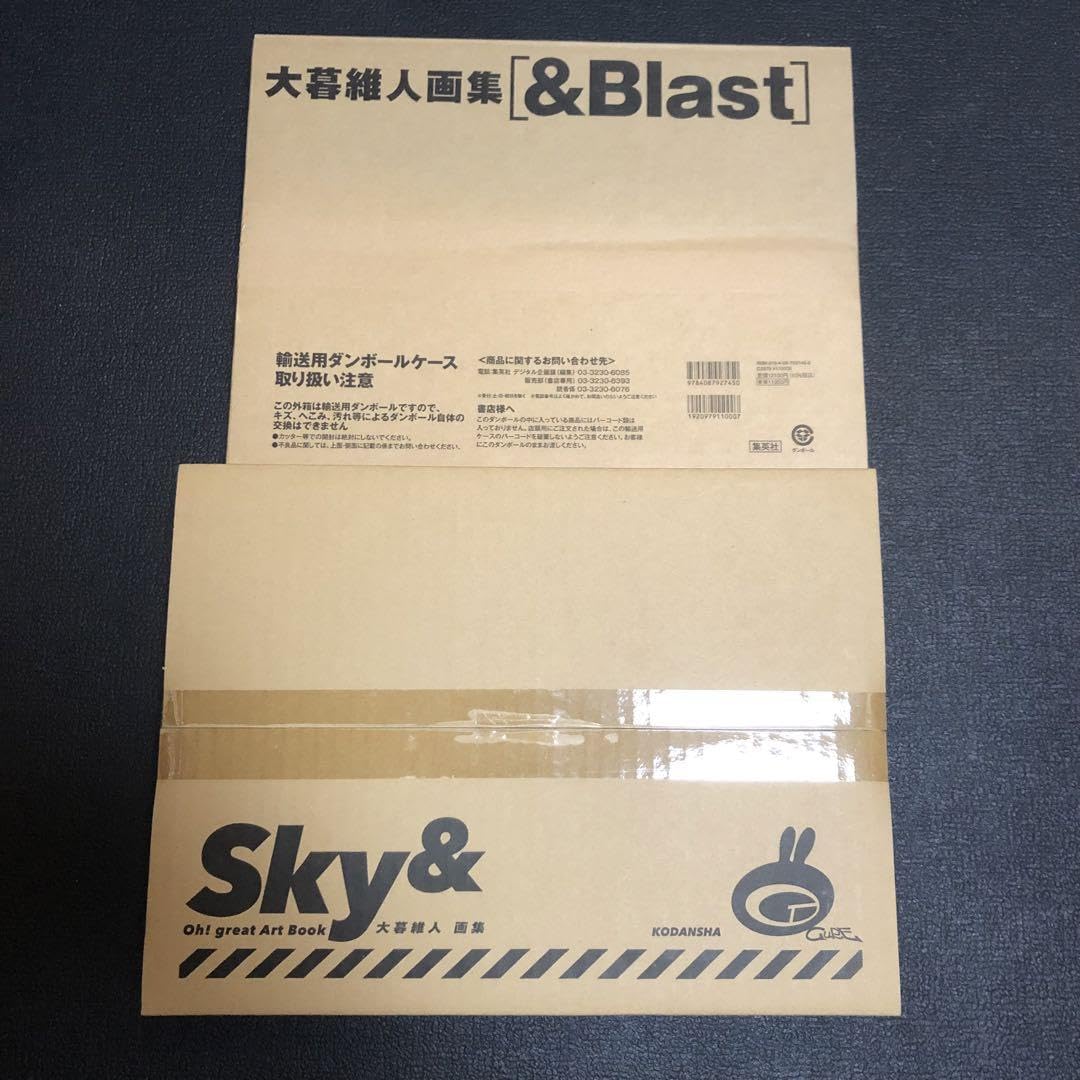 Amazon.co.jp: 「大暮維人画集 Blast」「大暮維人画集Sky」2冊
