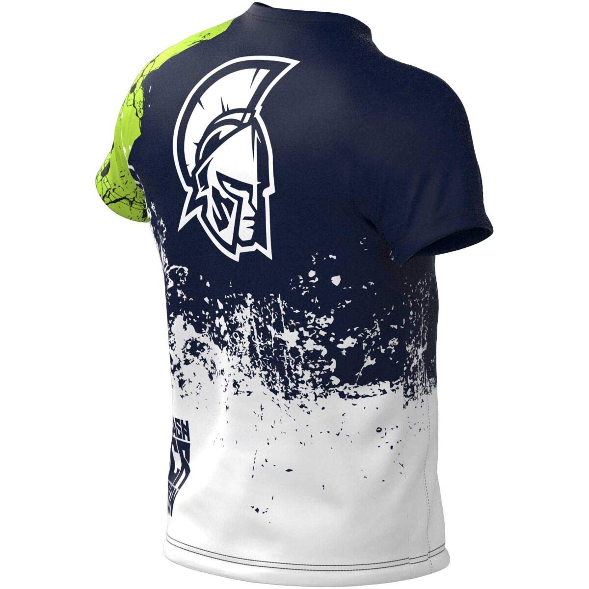 SMMASH Ocr Legion Profesionalmente Camiseta de Running para Hombre Manga Corta, Compresión Corriendo Camiseta, Ocr, Outdoor, Material Transpirable y Antibacteriano