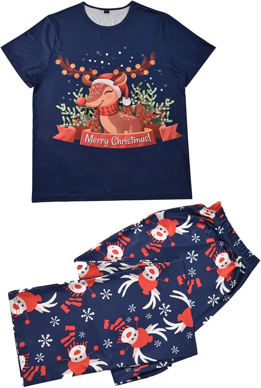 Christmas Plaid Printed Loungewear Christmas Family