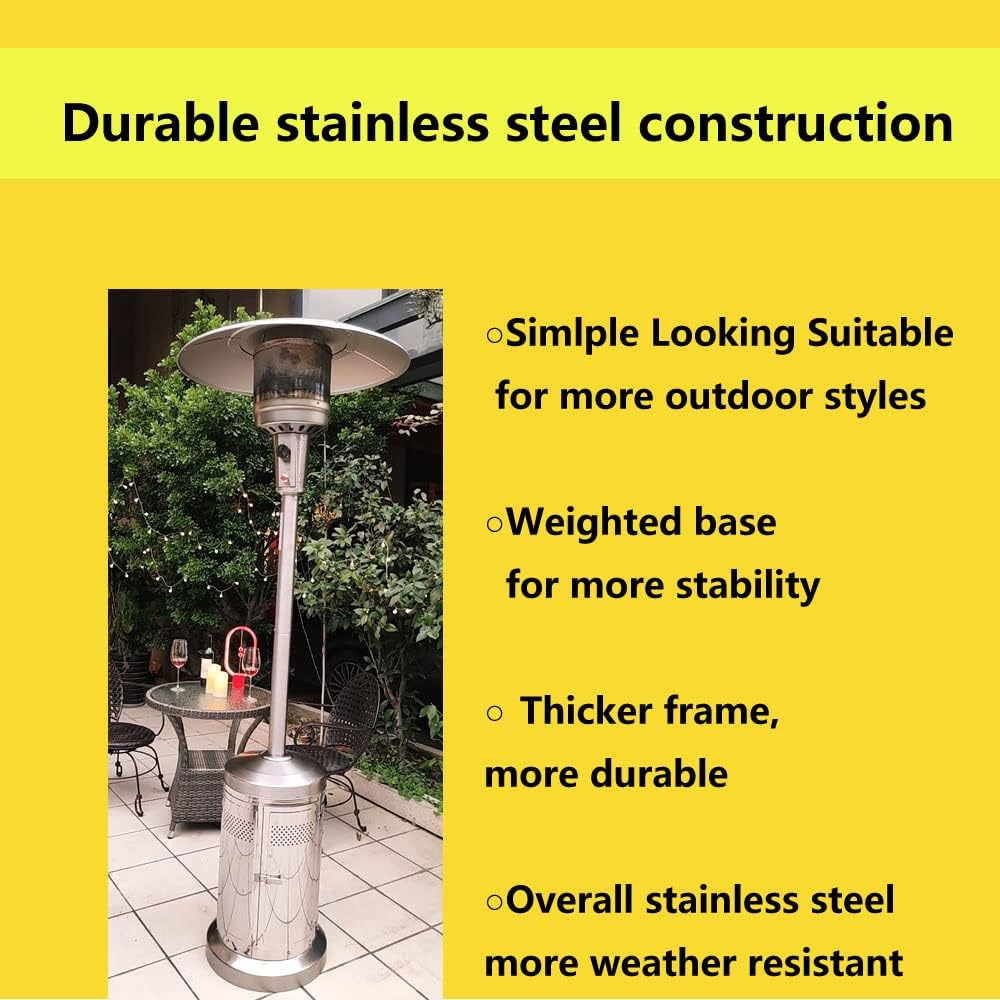 box 1 of 2)Gas Patio Heater with Wheels And Cover?48,000