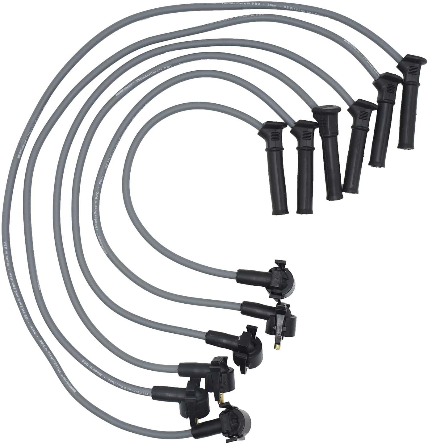 Walker Products ThunderCore PRO Premium Spark Plug Wire Set 924-2079