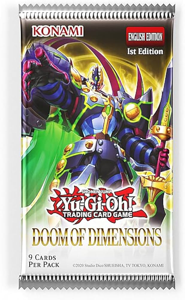 DOOM OF DIMENSIONS 24BOX （１カートン） 遊戯王 ドゥーム・オブ・ディメンションズ 1カートン(24BOX