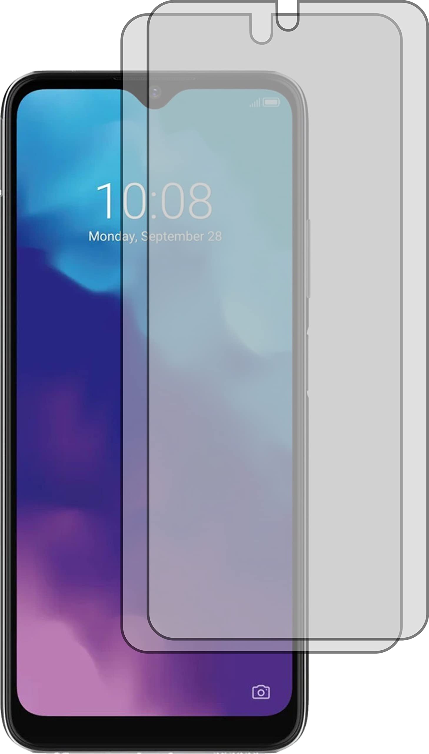 4ProTec 2 x Clear Screen Protectors for Infinix Hot 20 5G