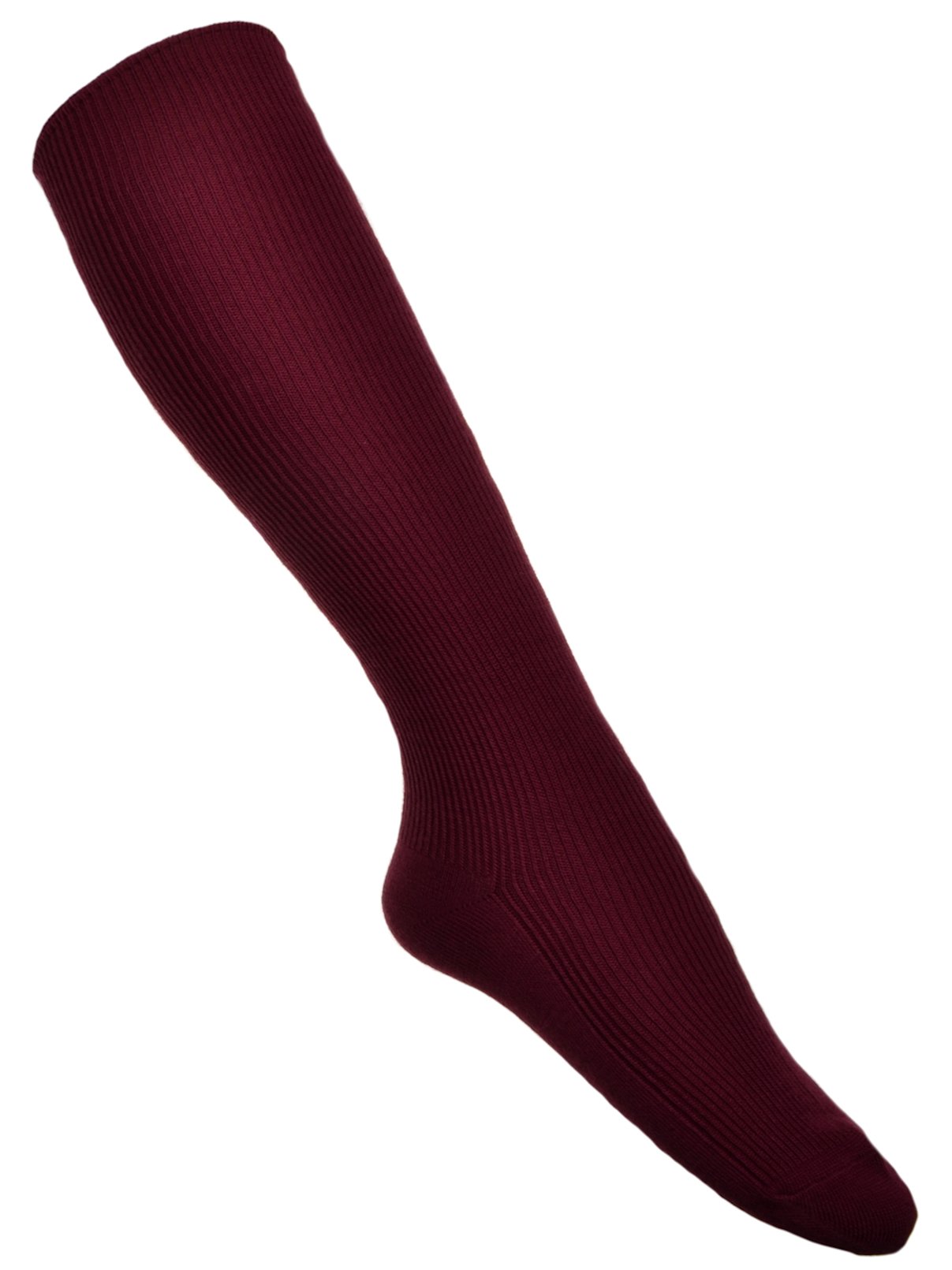 Wb Socks Women's Maroon 2 Pairs Of Knee High Socks - Dark Wine