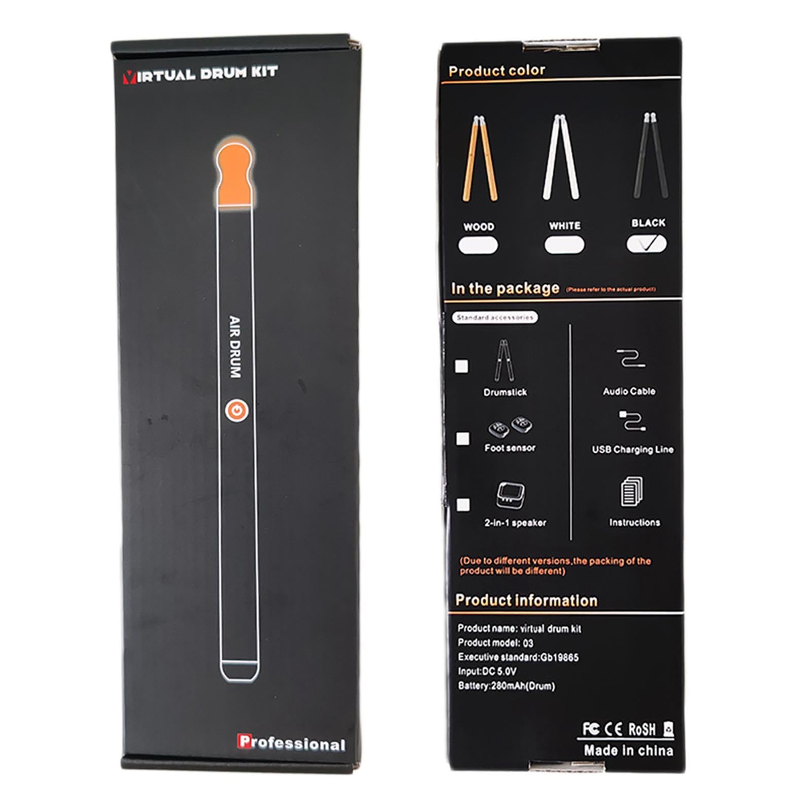 Batteria Elettronica Air Drumstick per Amanti Della Musica, E Principianti