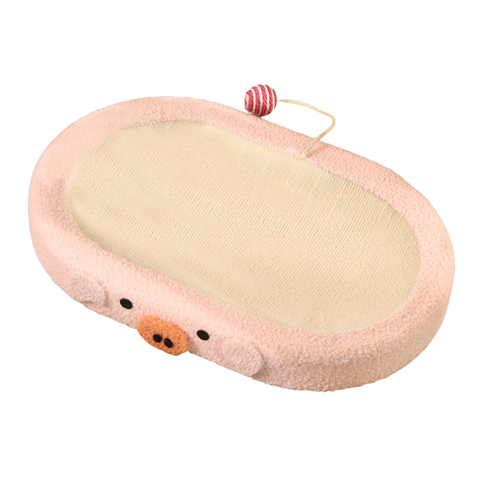 Griffoir en Sisal pour Chat avec Coussin Et Balle De Jeu