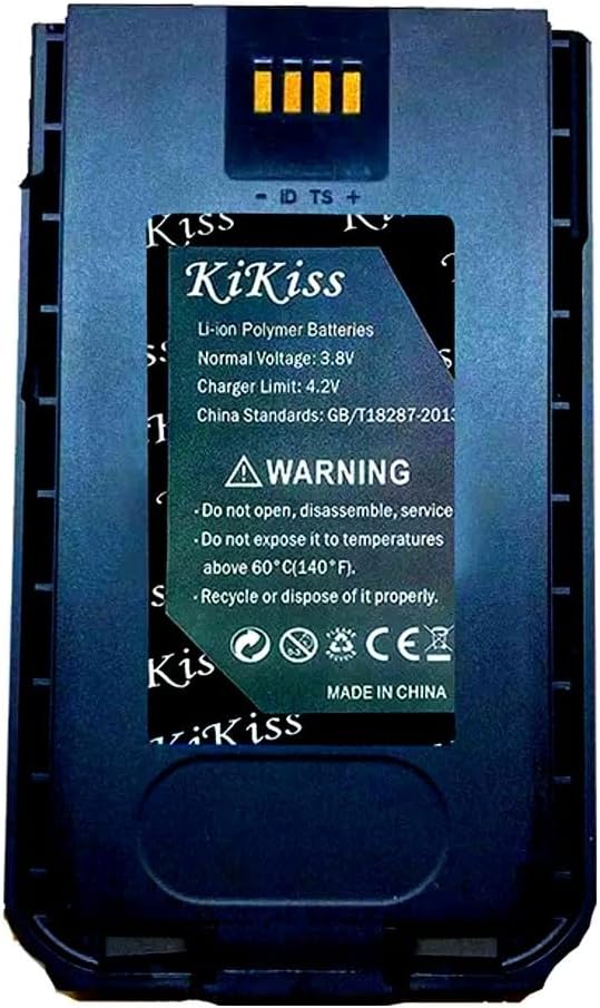 Long-Endurance 4600mAh Battery Compatible for TD Tech Shock Proof BTY4000LI22 EP821 walkie Talkie,0-Cycle Li-ion Polymer,Replacement Walkie - Talkie Battery