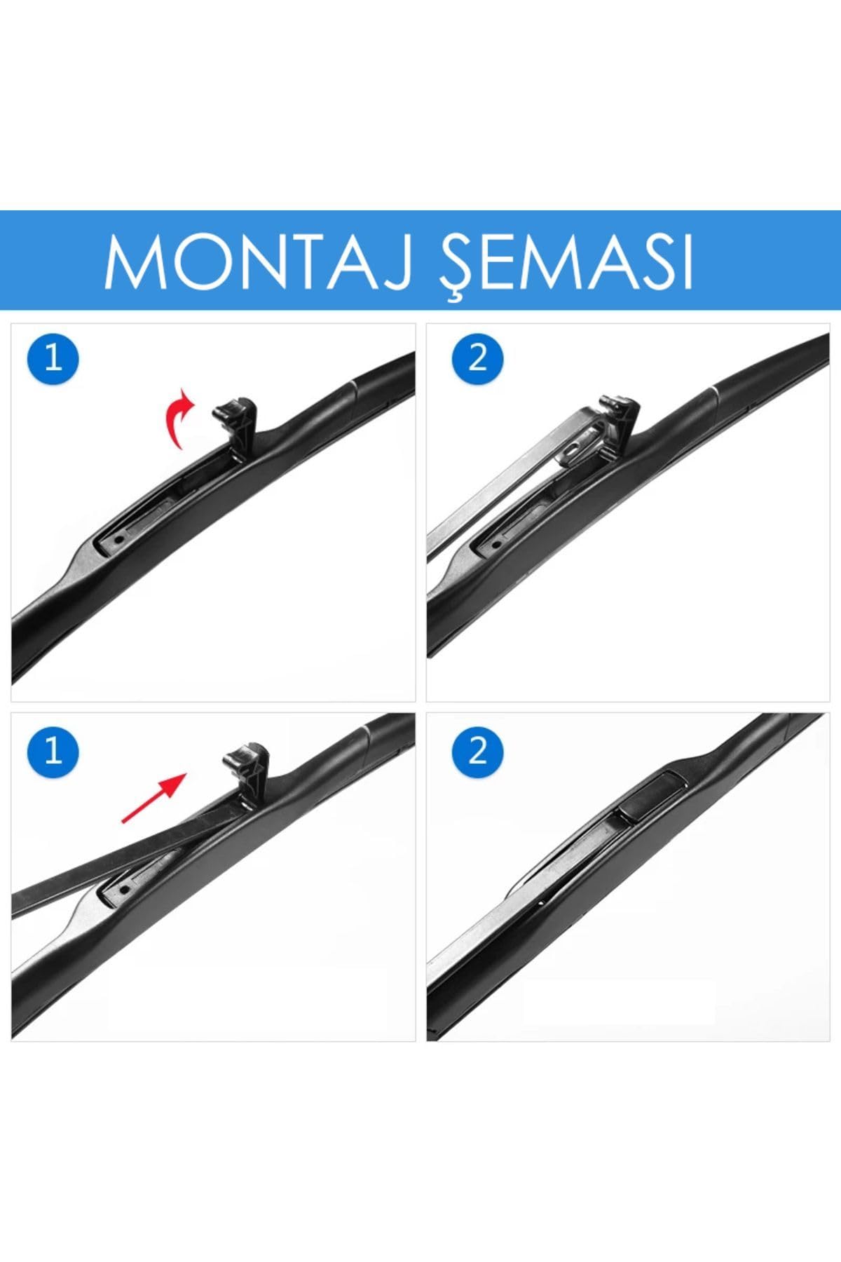 Hyundai ile uyumlu Sentinel Hibrit Silecek Takımı Elantra 2011-2015