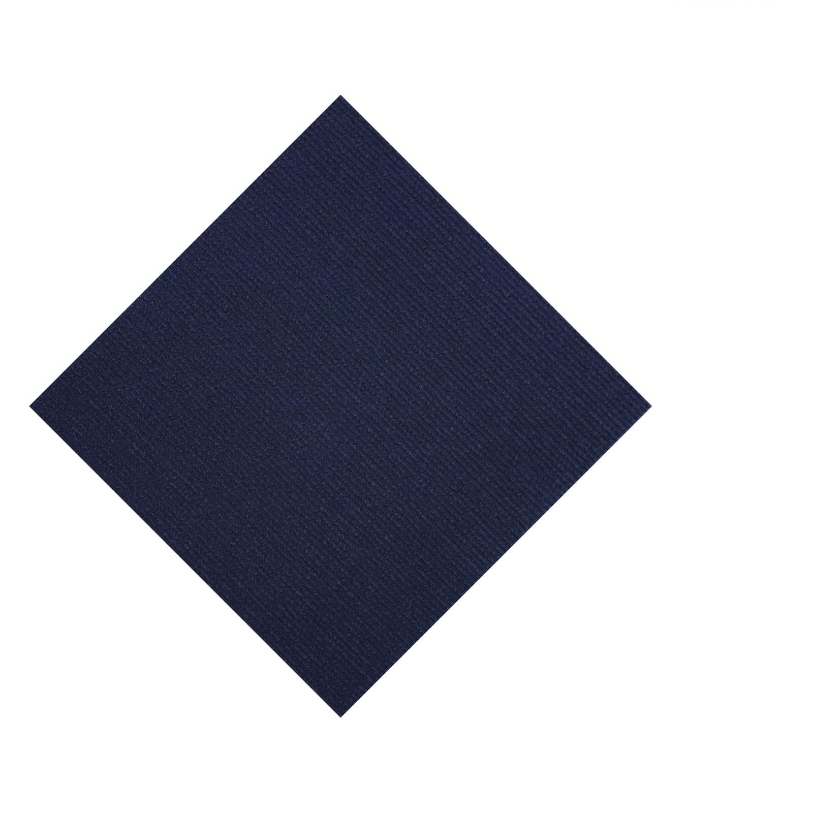 ZOWZOW Static Cling Carpet Tiles 30 x 30 cm, 20 Pack No Glue Installation, Reusable Square Floor Tiles, Easy Install Non-Slip