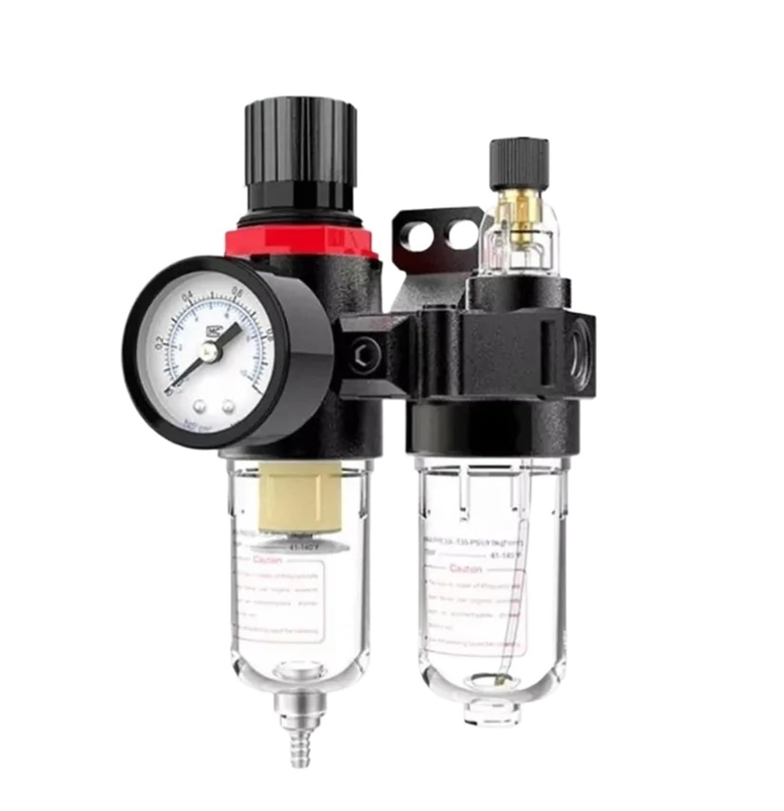 Sftsvfeo Afc2000 Afc-2000 Oil Water Separator Regulator Trap Filter Airbrush Air Compressor Pressure Reducing 1/4 1Pc(Afc2000)