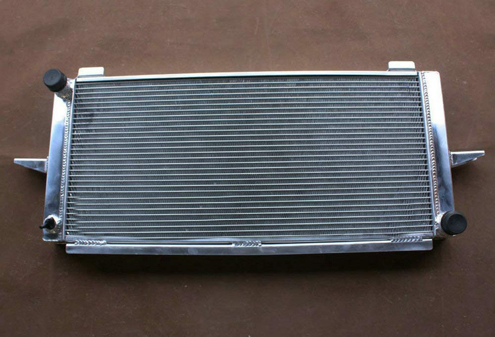 4ROW Aluminio Radiador Para Ford RS 2000 Escort/Sierra RS500 Cosworth 4X4 2.0L 16V 1985-1998 MT