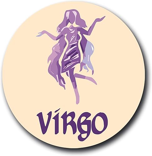 Vista 16 de Magnet Me Up Capricornio - Calcomanía magnética con signo del zodiaco para nevera, 5 pulgadas, redonda, colección fresca, perfecta