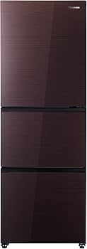 Amazon.co.jp: Hisense 冷蔵庫 幅55cm 282L ダークブラウン HR-G2802BR