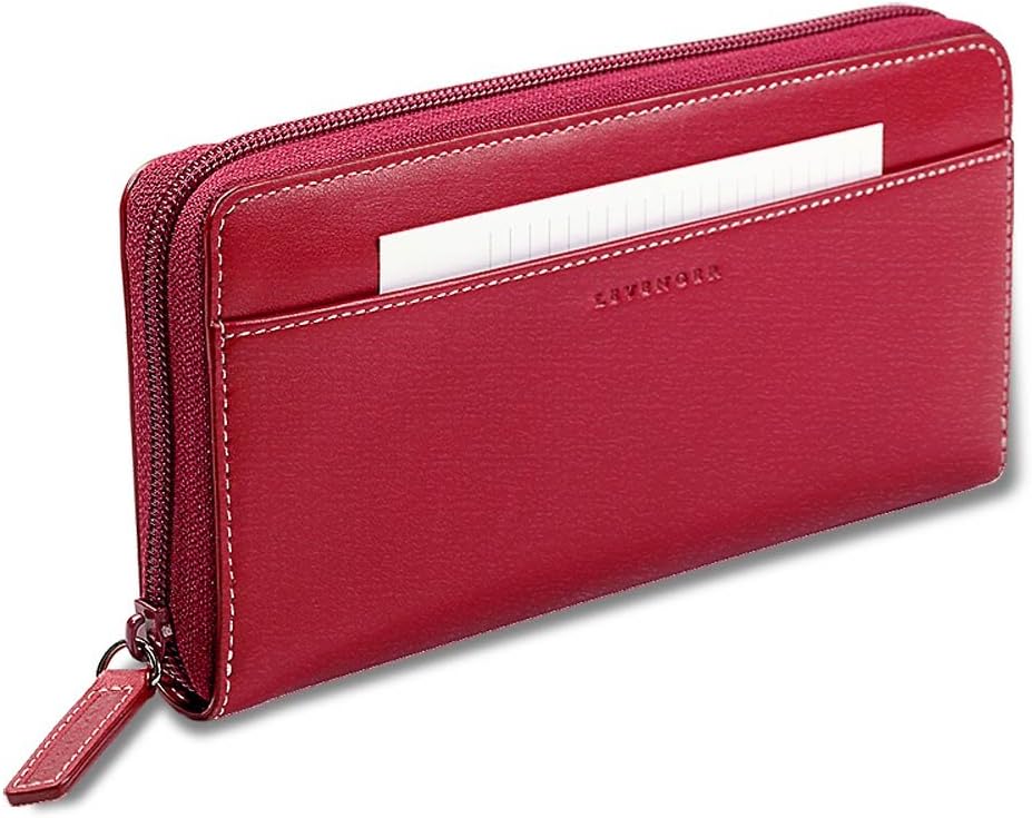 Levenger Accordion Full-Grain Leather Women39;s Wallet