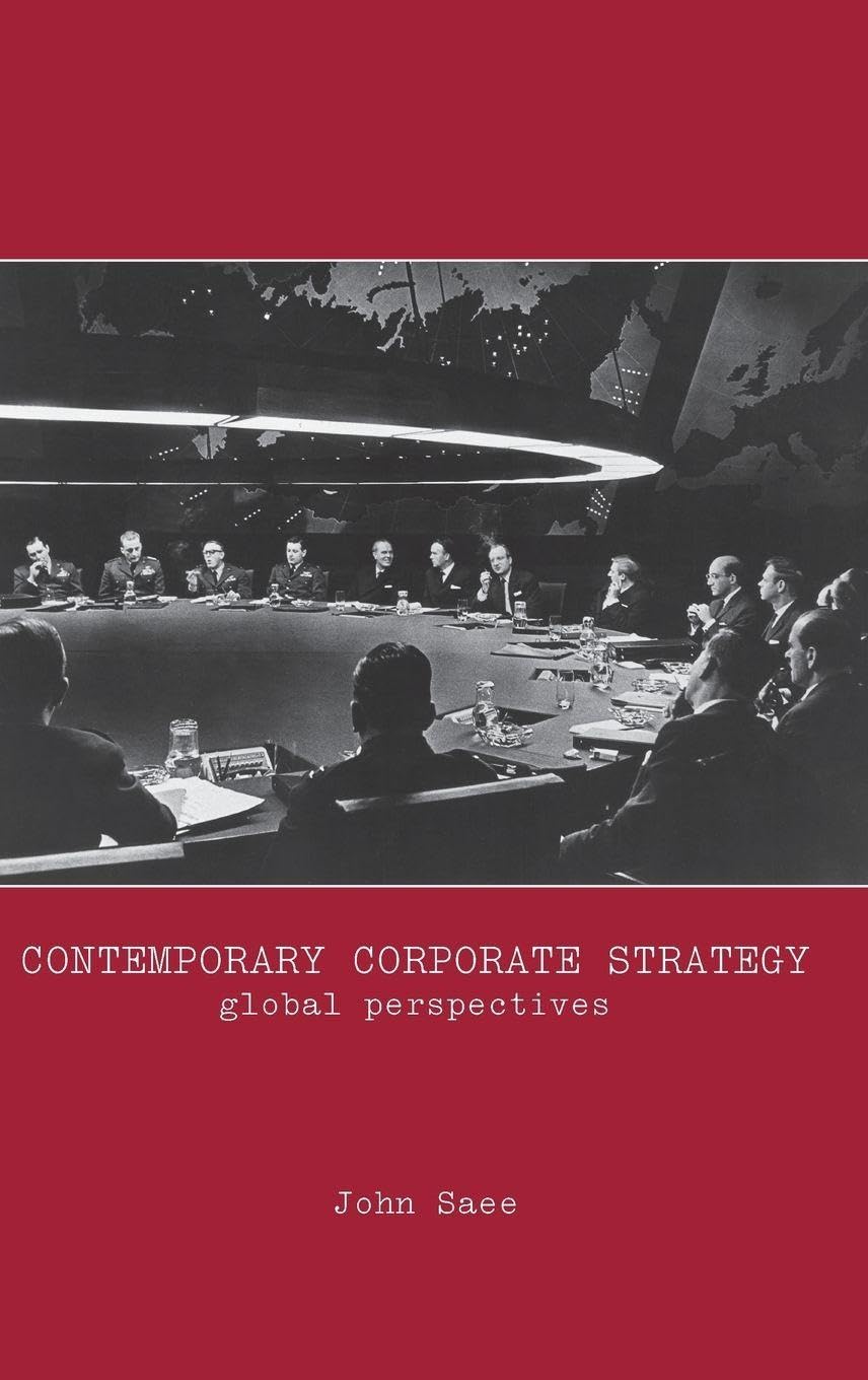 Contemporary Corporate Strategy: Global Perspectives (Routledge Studies in International Business and the World Economy)