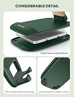Vista 6 de Lamicall Soporte para Teléfono Celular, Accesorios de Escritorio - Soporte Verde para iPhone y Celular de Oficina, Accesorios de Escritorio