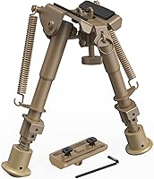 Vista 8 de CVLIFE Bípode de 6 a 9 pulgadas con adaptador para M-Rail