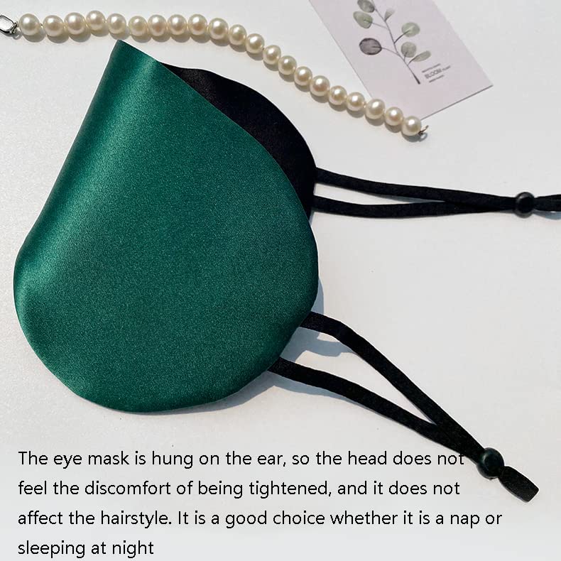 Máscaras para dormir Zero Eye Pressure Blackout pa Máscara de ojos de doble cara con sombreado de seda morera for dormir, transpirable