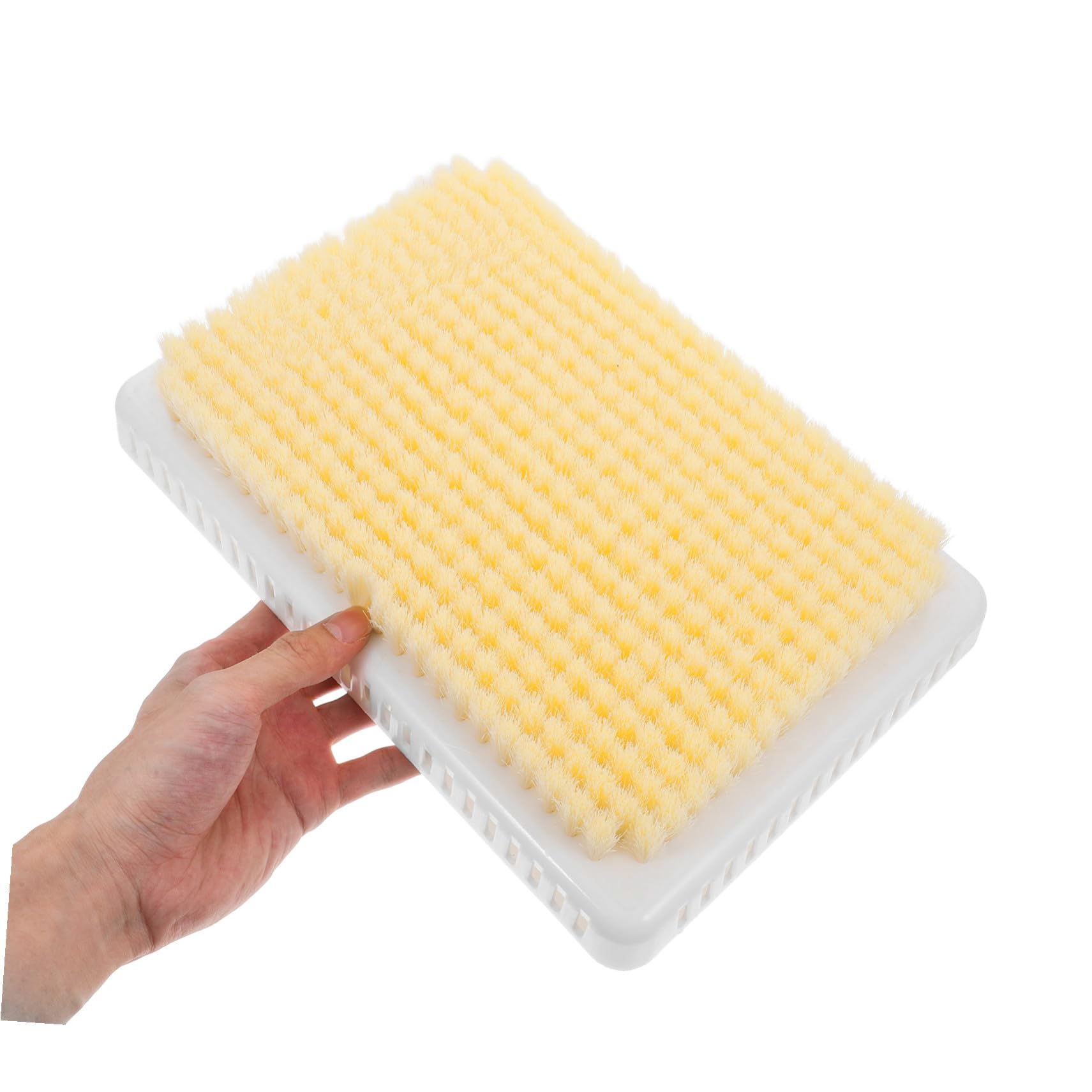 2piezas Depurador de Baño Esponjas Exfoliantes para Espalda Ducha Herramienta Masaje sin Manos Cerdas Suaves Spa Casa